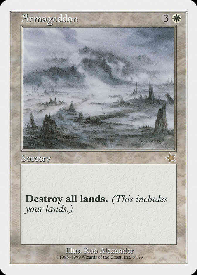 Armageddon [6] [Starter 1999] [Non-Foil]