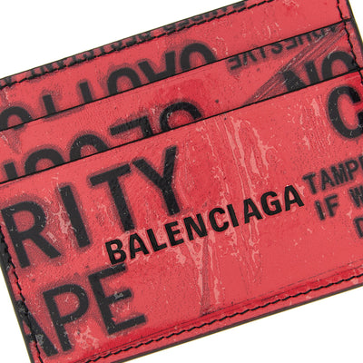 Balenciaga Tape Type Card Holder