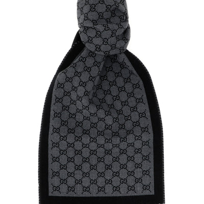 Gucci Gg Jacquard Scarf