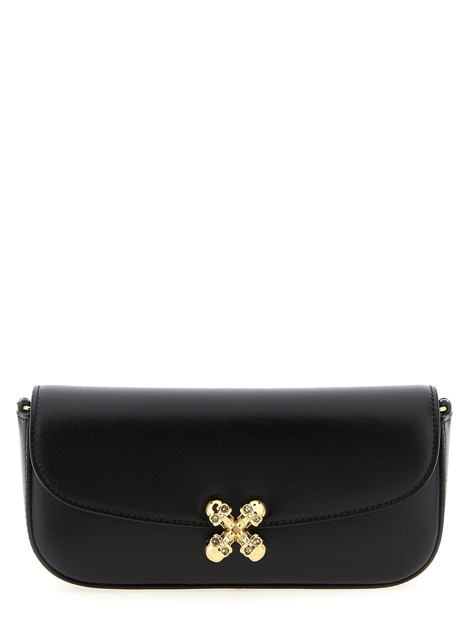 Alexander McQueen Skull Flower Small Crossbody Bag