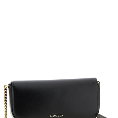Alexander McQueen Skull Flower Small Crossbody Bag
