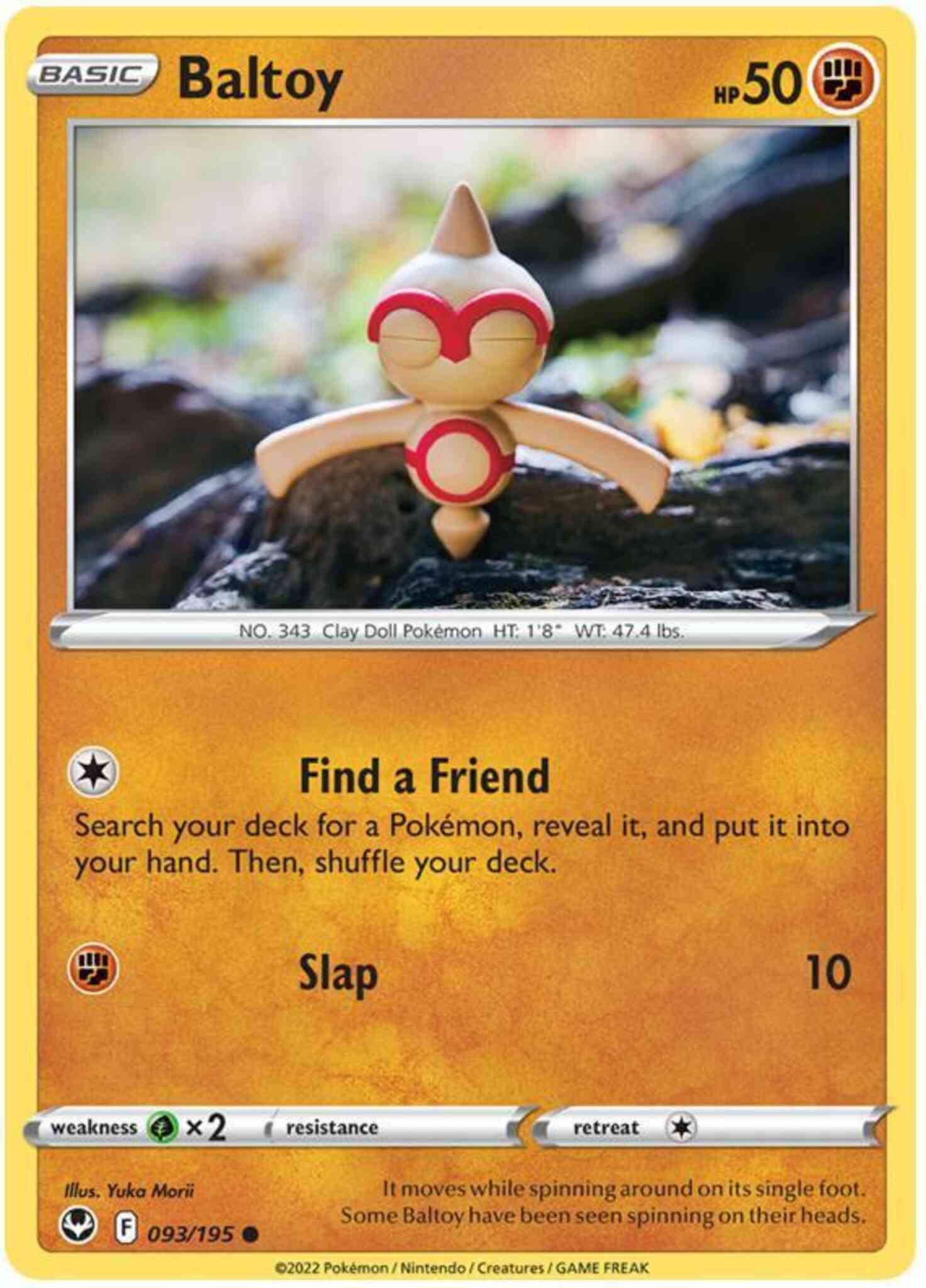Baltoy - 093/195 - Common [swsh12-093] [Non-Holo]