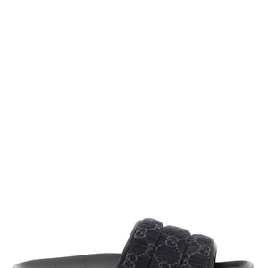 Gucci Gg Denim Slides