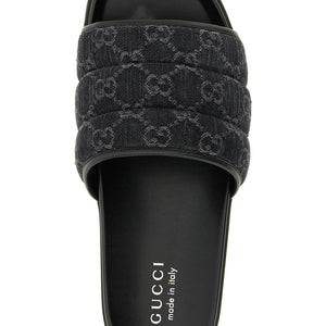 Gucci Gg Denim Slides