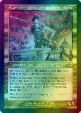 Asmoranomardicadaistinaculdacar [417] [Retro Frame] [Modern Horizons 2] [Foil]