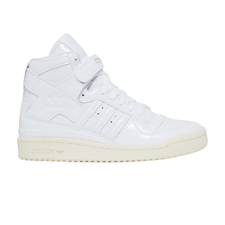 adidas Forum Mid Triple White Patent Leather (Women's)