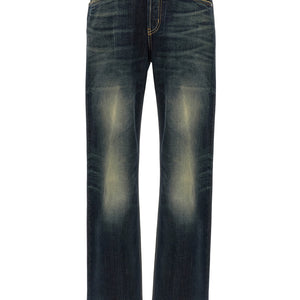 Alexander McQueen Wide Leg Jeans