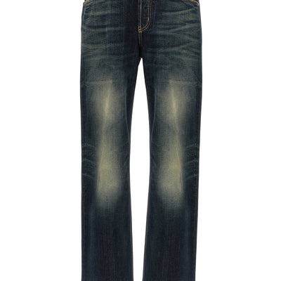 Alexander McQueen Wide Leg Jeans