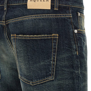 Alexander McQueen Wide Leg Jeans
