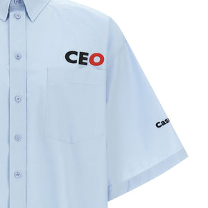 Balenciaga Ceo Uniform Logo Shirt