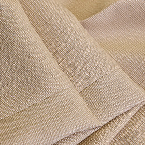 Beige Slim Fit Stretch Trousers