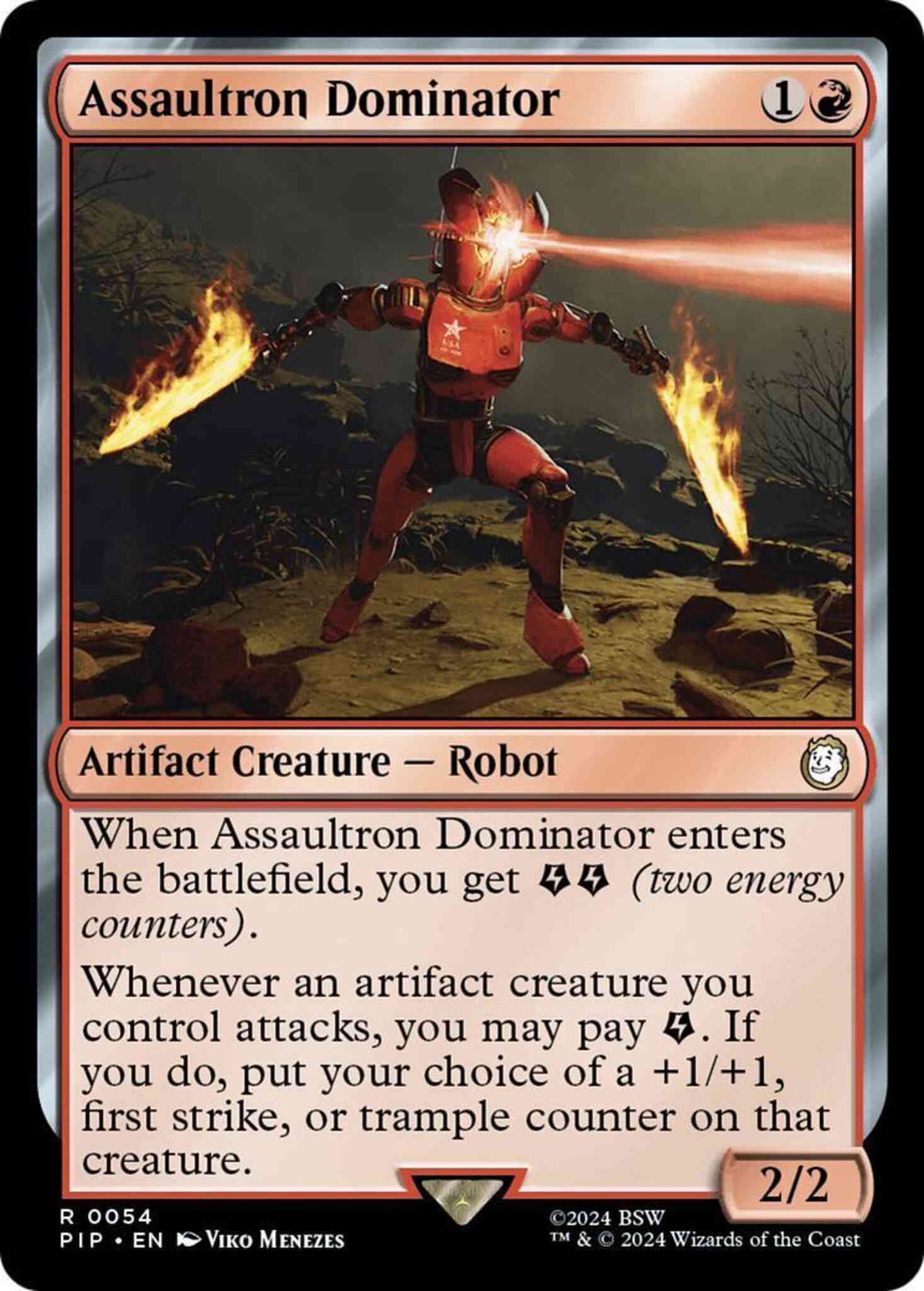 Assaultron Dominator [54] [Fallout] [Non-Foil]