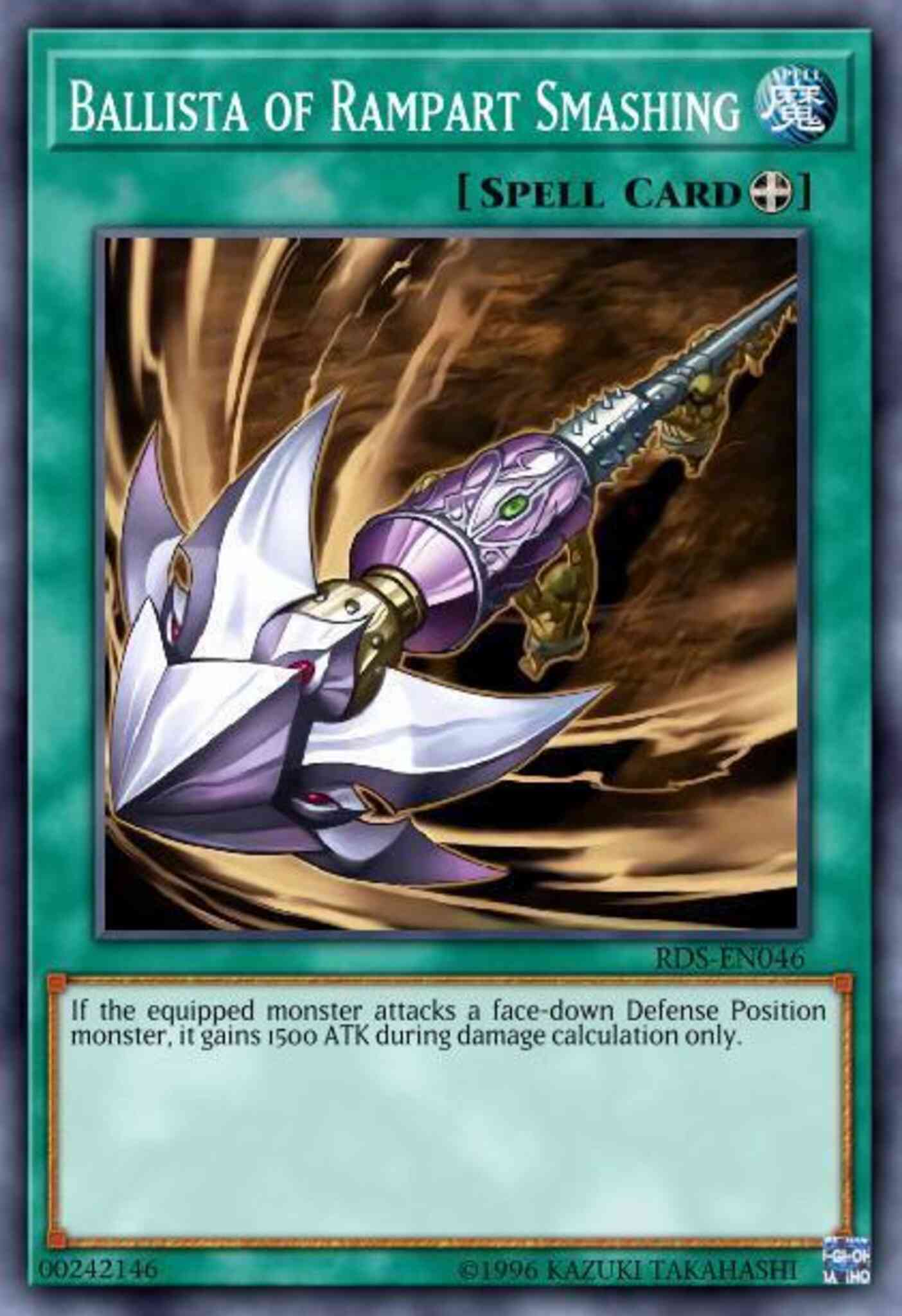 Ballista of Rampart Smashing - DR3-EN106 - Common - Unlimited