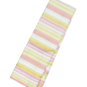 Multi Color Handloom Kanchipuram Silk Saree With Stripes