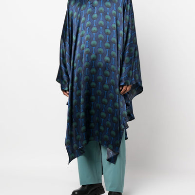 Ozwald Boateng Printed silk kaftan
