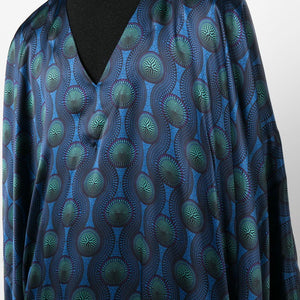 Ozwald Boateng Printed silk kaftan