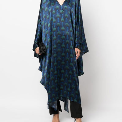 Ozwald Boateng Printed silk kaftan