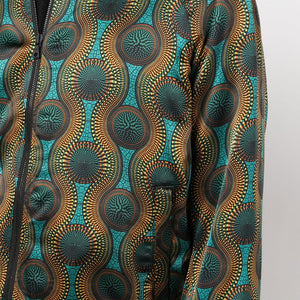 Ozwald Boateng Printed silk bomber jacket