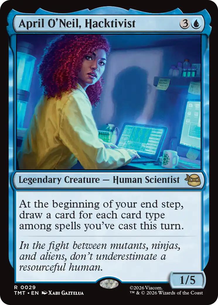 April O'Neil, Hacktivist [29] [Teenage Mutant Ninja Turtles] [Non-Foil]