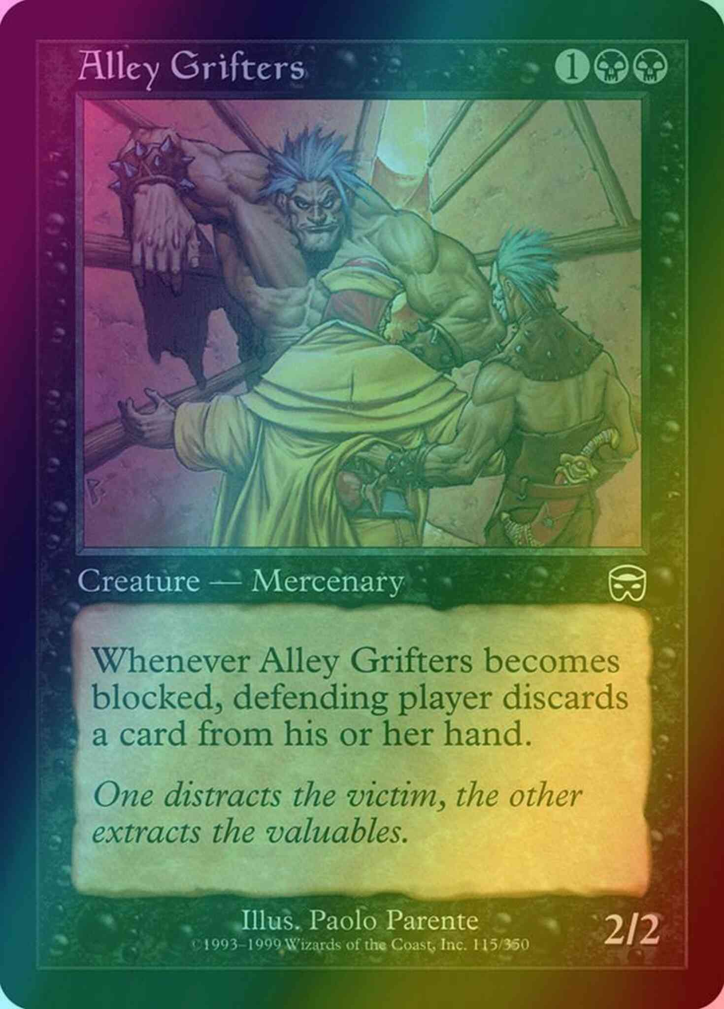 Alley Grifters [115] [Mercadian Masques] [Foil]