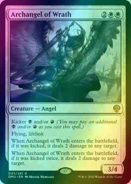 Archangel of Wrath [3] [Dominaria United] [Foil]