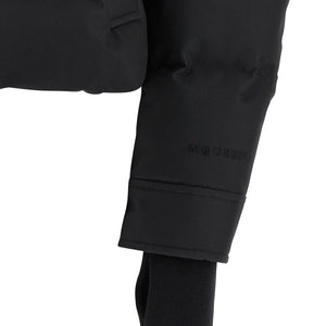 Alexander McQueen Cropped Down Jacket