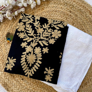 Luckhnowi Chikankari Kurti Palazzo set