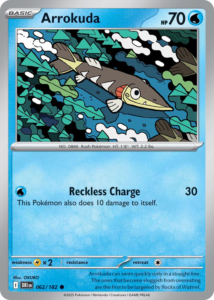 Arrokuda - 062/182 - Common [sv10-062] [Non-Holo]
