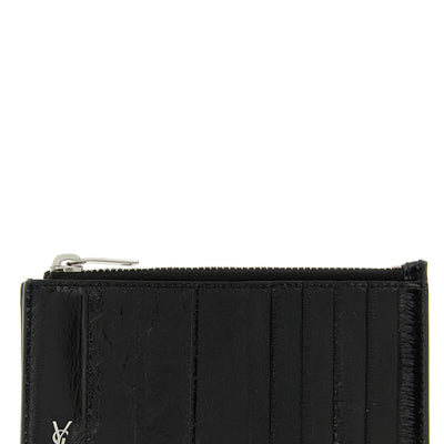 Saint Laurent Tiny Cassandre Card Holder