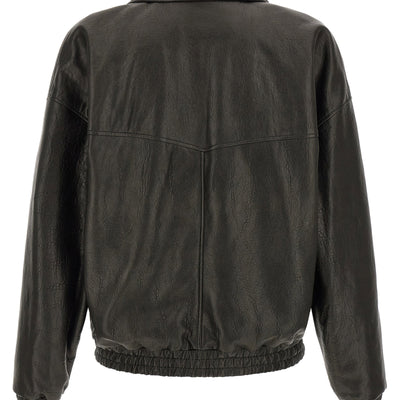 Saint Laurent Bubble Leather Jacket