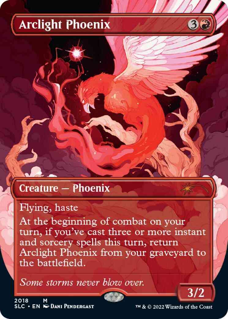 Arclight Phoenix [2018] [Borderless] [30th Anniversary] [Secret Lair Countdown] [Non-Foil]