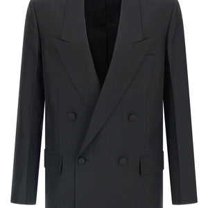 Gucci Double-breasted Technical Panama Blazer