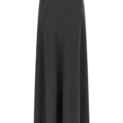 Balenciaga Maxi Wool Skirt