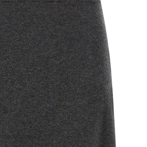 Balenciaga Maxi Wool Skirt