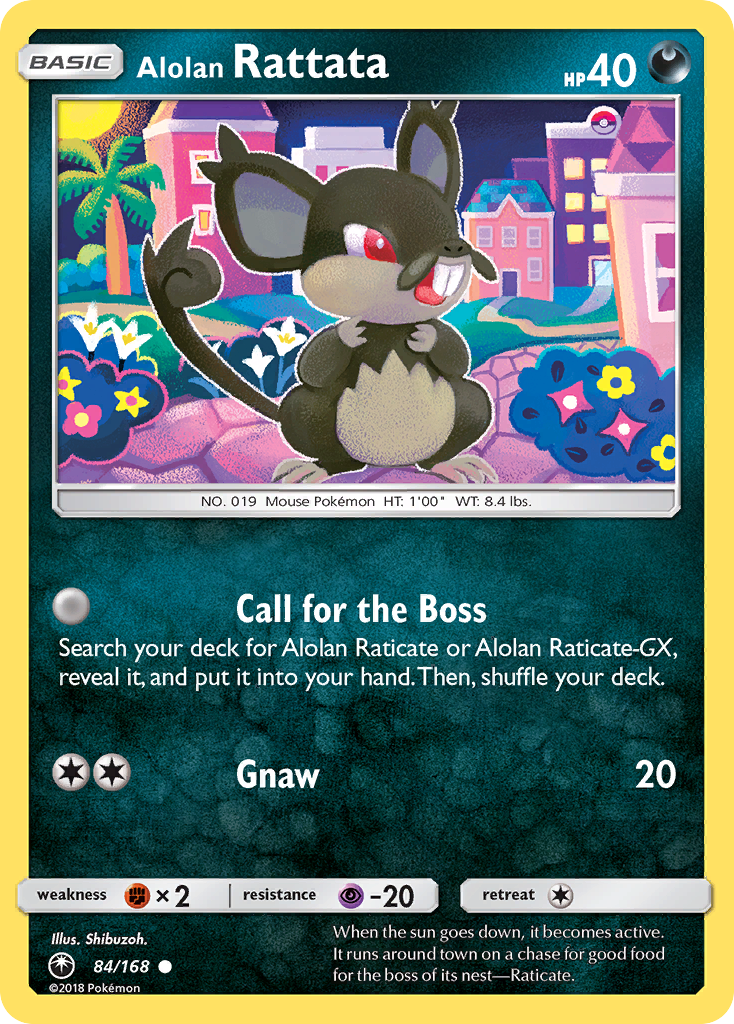 Alolan Rattata - 84/168 - Common