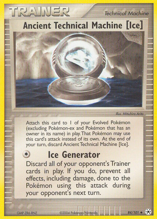 Ancient Technical Machine (Ice) - 84/101 - Uncommon