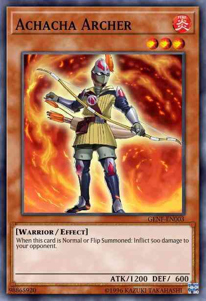 Achacha Archer - GENF-EN003 - Common - 1st Edition