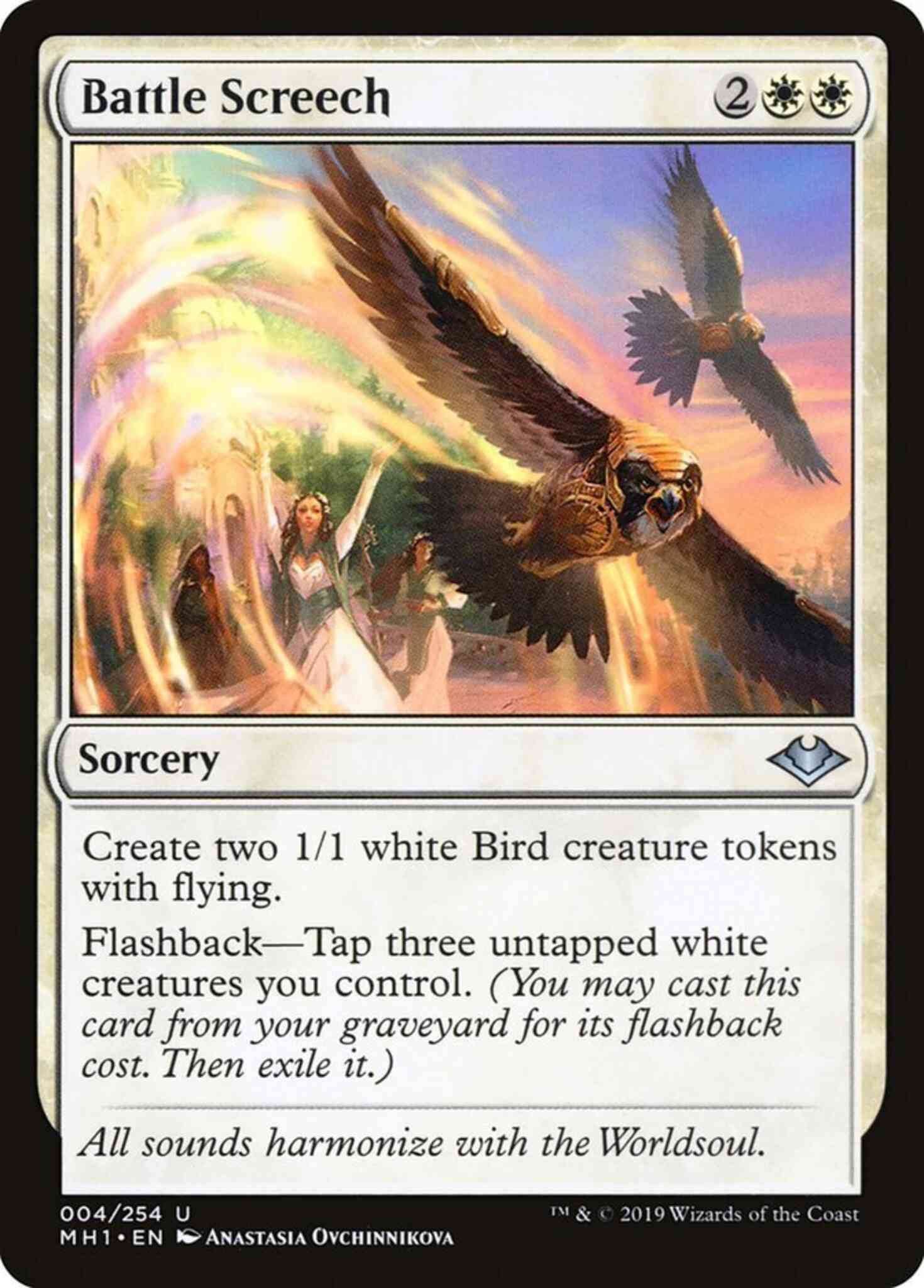 Battle Screech [4] [Modern Horizons] [Non-Foil]