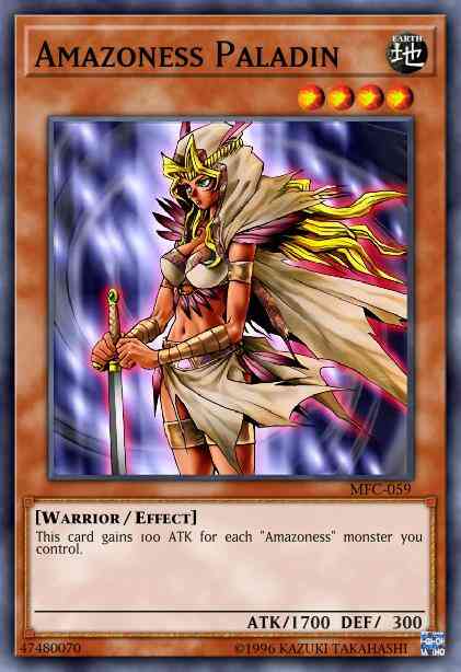 Amazoness Paladin - MFC-059 - Common - Unlimited
