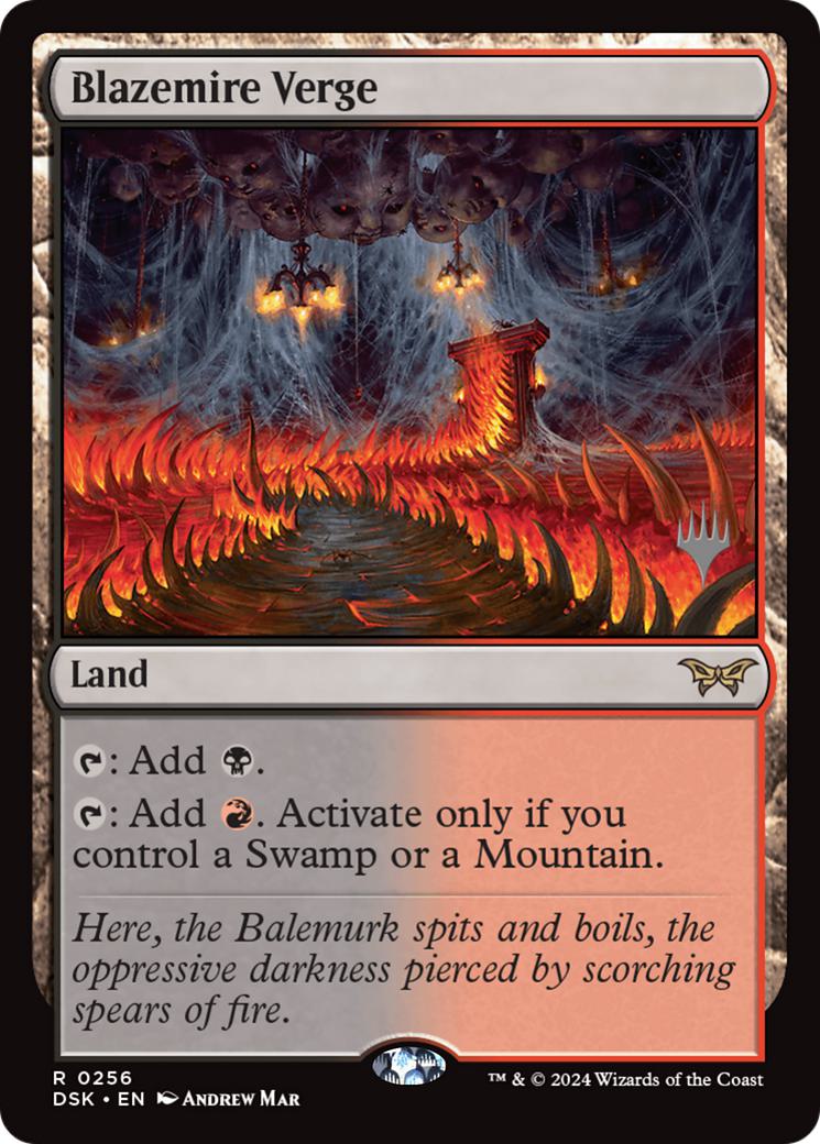 Blazemire Verge [256p] [Promo Pack] [Duskmourn: House of Horror: Promos] [Non-Foil]