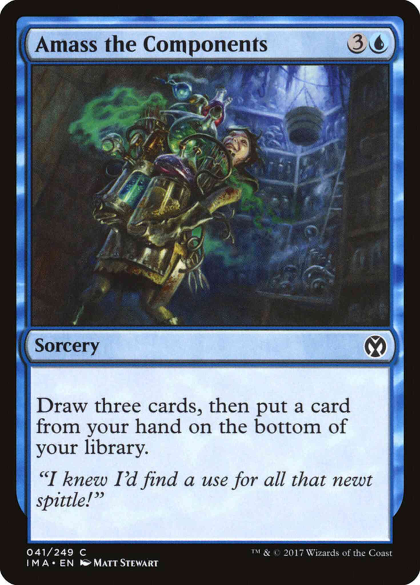 Amass the Components [41] [Iconic Masters] [Non-Foil]