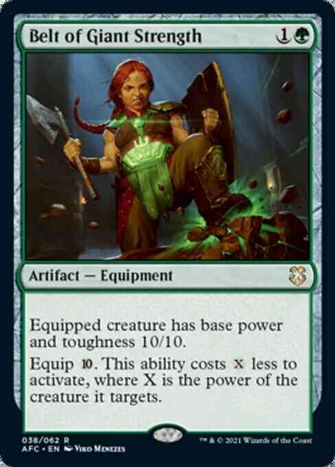 Belt of Giant Strength [38] [Adventures in the Forgotten Realms Commander] [Non-Foil]