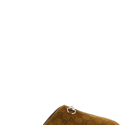Gucci Sabot Suede Horsebit
