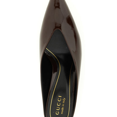 Gucci Patent Mules