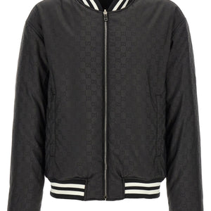 Gucci Gg Reversible Bomber Jacket