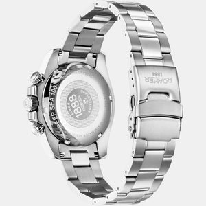 Deep Sea 100 Men Quartz Green Dial Chronograph Stainless Steel Watch 851837 41 75 20