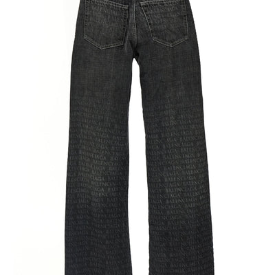 Balenciaga Wide Leg Jeans