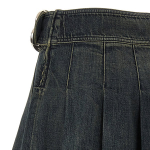 Balenciaga Buckle Pleated Skirt