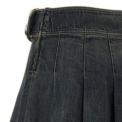 Balenciaga Buckle Pleated Skirt
