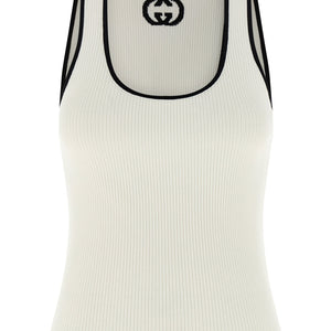 Gucci Incrocio Gg Tank Top